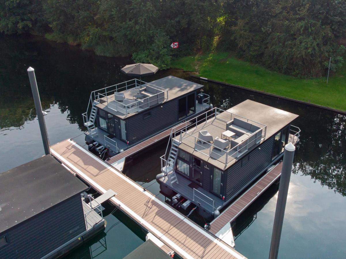 Houseboats Mookerplas Met Dakterras Middelaar Eksteriør bilde