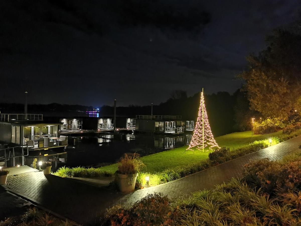 Houseboats Mookerplas Met Dakterras Middelaar Eksteriør bilde